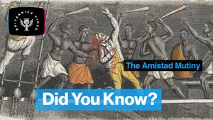 Learn about a group of captured Africans who sailed to freedom