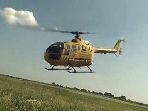 Know how a helicopter stays up in the air and how its rotor generates lift
