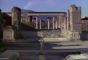 Tour Pompeii ruins, House of Faun, Forum, Temple of Apollo, and Amphitheatre with Mount Vesuvius in view