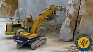 Explore the ancient quarries of Carrara to learn how some of the world's finest marble is mined and processed