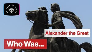 Why did some people think Alexander the Great was a god?